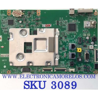 MAIN PARA TV LG UHD / NUMERO DE PARTE EBT66221201 / EAX69082501 / EAX69082501 (1.0) / RU0ON4A1GG / 0KEBT000-00HC / MODELO 86UT640S0UA / 86UT640S0UA.BUSYLKR